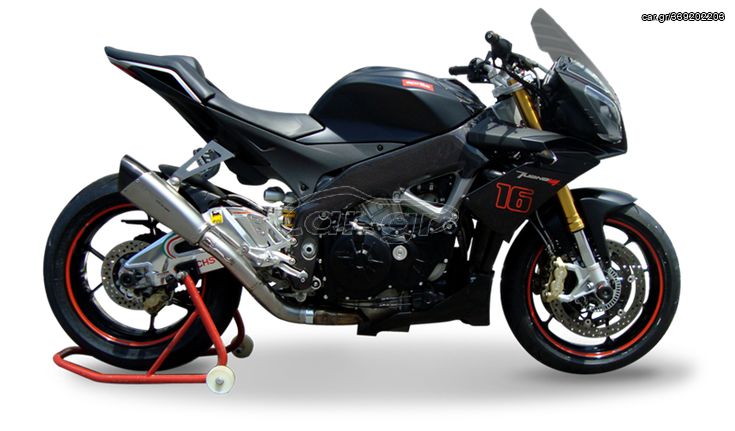 Hp Corse Εξάτμιση Τελικό EvoExtreme 310 Satin S.Steel/Carbon End APRILIA TUONO V4R 2011 - 2015