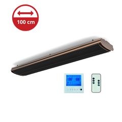 Telemax JH-NR18-13A Υπέρυθρο Πάνελ Θέρμανσης με Θερμοστάτη και Τηλεχειριστήριο 1800W