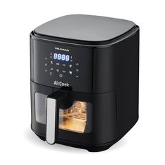 Telemax 31-8067 Φριτέζα Αέρος 6.5lt Digital - Aircook Window Μαύρη