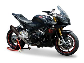 Hp Corse Εξάτμιση Τελικό EvoExtreme 310 Black S.Steel/Carbon End APRILIA TUONO V4R 2011 - 2015-thumb-2