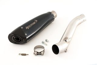 Hp Corse Εξάτμιση Τελικό EvoExtreme 310 Black S.Steel/Carbon End APRILIA TUONO V4R 2011 - 2015-thumb-4