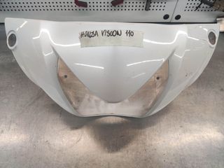 Μασκα Εμπρος Φανου Honda Vision 2016 Λευκο!!!