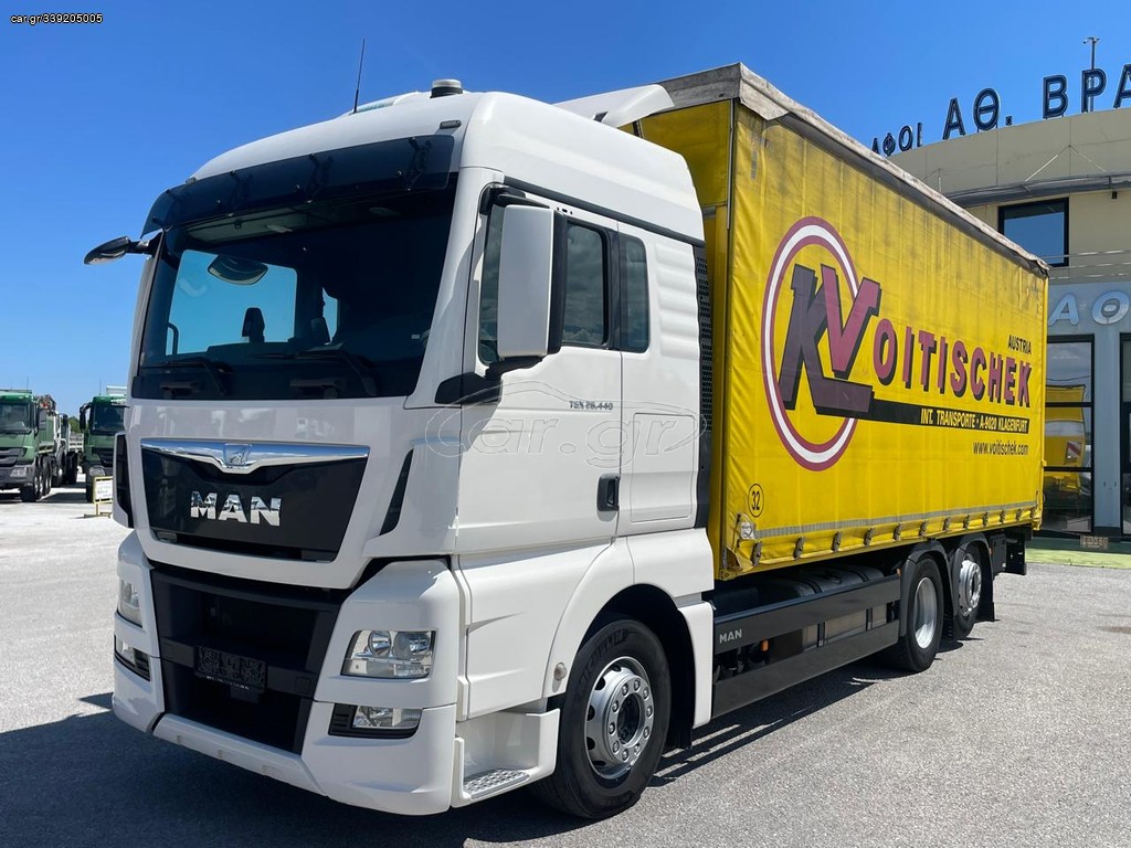 Καρότσα Κουρτίνα MAN 2016 TGX 26440 - 26.440 6X2 / EURO 6