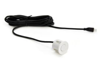 Λευκός αισθητήρας παρκαρισματος Amio-Parking Sensor white 22mm-01012