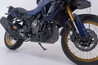 SW-MOTECH προστατευτική ποδιά αλουμινίου για SUZUKI V-STROM 800 DE 2023- μαύρη