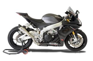 Hp Corse Εξάτμιση Τελικό EvoExtreme 310 Satin  S.Steel/Carbon End APRILIA RSV4 2015-2016