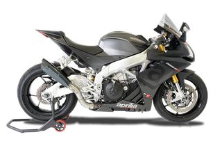 Hp Corse Εξάτμιση Τελικό EvoExtreme 310 Black S.Steel/Carbon End APRILIA RSV4 2015-2016