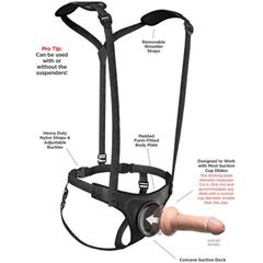 Pipedream Body Dock Strap-On Suspenders-thumb-1