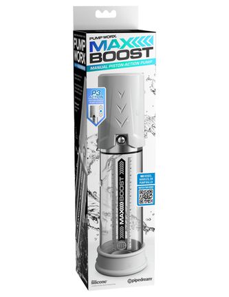 Pump Worx Max Boost - White/Clear