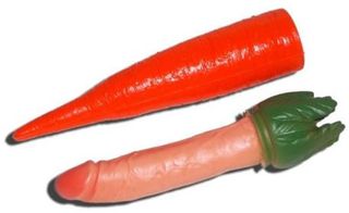 CARROT VEGETABLE REALISTIC DILDO-thumb-1