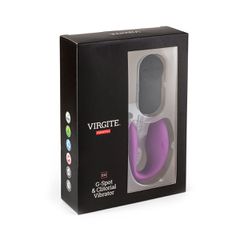 G-SPOT & CLITORIAL VIBRATOR E12 PURPLE