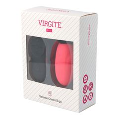 VIRGITE PINK RECHARGEABLE G5 VIBRATING EGG-thumb-1