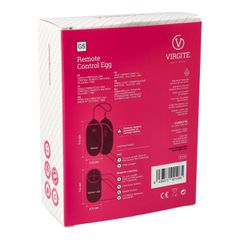 VIRGITE PINK RECHARGEABLE G5 VIBRATING EGG-thumb-4