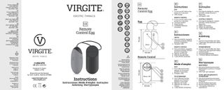 VIRGITE PINK RECHARGEABLE G5 VIBRATING EGG-thumb-5