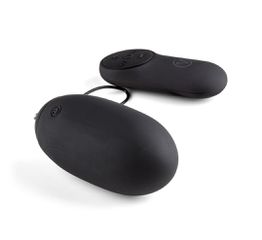 VIRGITE G6 RECHARGEABLE BLACK VIBRATING EGG