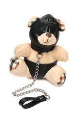 HOODED TEDDY BEAR KEYCHAIN