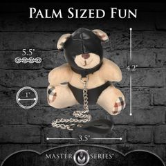 HOODED TEDDY BEAR KEYCHAIN-thumb-5