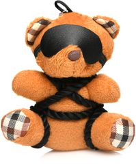 BOUND TEDDY BEAR KEYCHAIN