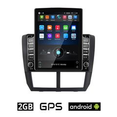 SUBARU FORESTER (2008-2013) Android οθόνη αυτοκίνητου 2GB με GPS WI-FI (ηχοσύστημα αφής 9.7" ιντσών OEM Youtube Playstore MP3 USB Radio Bluetooth Mirrorlink εργοστασιακή, 4x60W, AUX) SU77-972