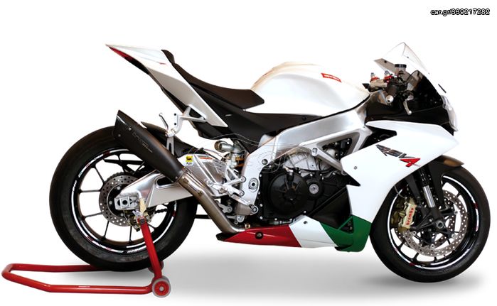 Εξάτμιση Τελικό Hp Corse EvoExtreme 310 Black S.Steel/Carbon End Aprilia RSV4 R/Factory APRC 2009 - 2014