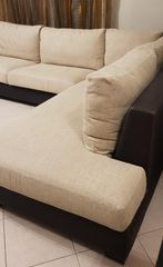 Γωνιακός καναπές 2.30m x 1.00m - 1.90m x 1.00m