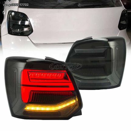 Πισινά Φανάρια Set Για Vw Polo 6R 09-14 Led Bar Dynamic Φιμέ VLand