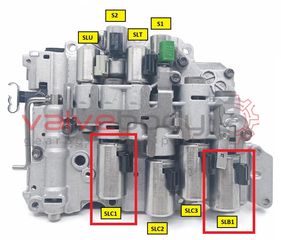 AISIN WARNER TF-80SC 2ND GEN SLB1, SLC1 SOLENOID-thumb-2