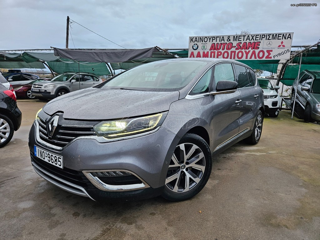 Renault Espace 2016 160hp 7θεσιο FULL ΠΥΡΓΟΣ