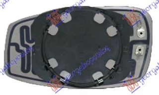 Κρύσταλλο Καθρέφτη -09 Θερμαινόμενο (CONVEX GLASS) / FIAT STILO 01-06 / 71718827 - Δεξί - 1 Τεμ