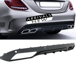 ΠΙΣΩ ΣΠΟΙΛΕΡ MERCEDES C-Class W205 S205 (2014-2020) C63 AMG Design Only for Sport Pack Black Edition