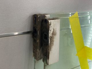 Διπλή πόρτα γυάλινη σε άριστη κατάσταση -thumb-7