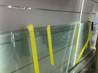 Διπλή πόρτα γυάλινη σε άριστη κατάσταση -thumb-8