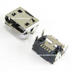 ΒΥΣΜΑ MICRO USB-2 SMD ΘΗΛΥΚΟ ΠΛΑΚΕΤΑΣ 6955