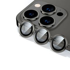 Camera lens Tempered Glass για iPhone 14 Pro/ 14 Pro Max Μαύρο