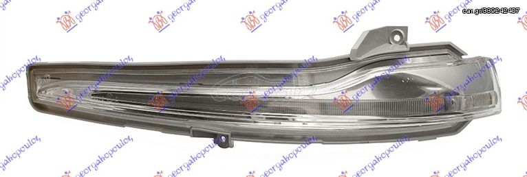 Φλας Πλαϊνό Καθρέφτη LED Χρώμιο / MERCEDES C CLASS (W205) COUPE/CABRIO 15-18 / A0999060143 - Αριστερό - 1 Τεμ