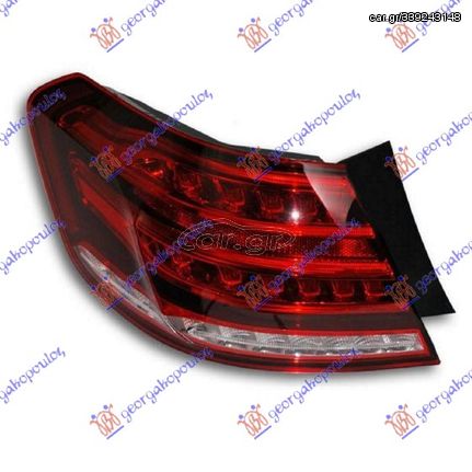 Φανάρι Πίσω Έξω Όλο LED (Μαύρη Βάση) (ULO) / MERCEDES E CLASS (W212) 13-16 / 2129060703 - Αριστερό - 1 Τεμ