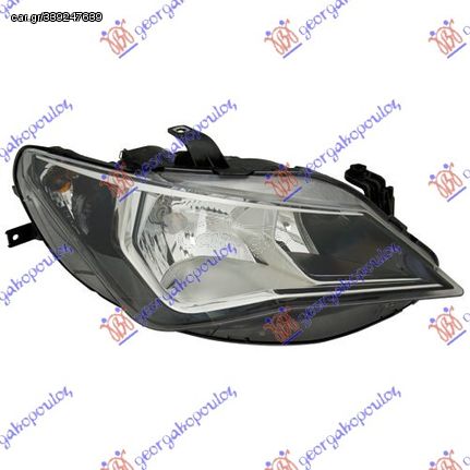 Φανάρι Εμπρός (Διπλό ΚΑΘΡ) Χρώμιο (Ε) (DEPO) / SEAT IBIZA 12-15 / 6J1941006N - Δεξί - 1 Τεμ