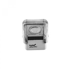 Μινιατούρα σφραγίδα Ασήμι 925 επιπλατινωμένο