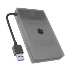 Εξωτερική θήκη για σκληρούς δίσκους HDD & SSD 2,5" SATA με σύνδεση USB 3.2 Gen 1x1 Type-Α. - ICY BOX IB-AC603b-U3
