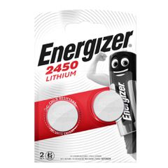 Energizer CR2450 Lithium Μπαταρίες Κουμπιά 3V - 2 τμχ