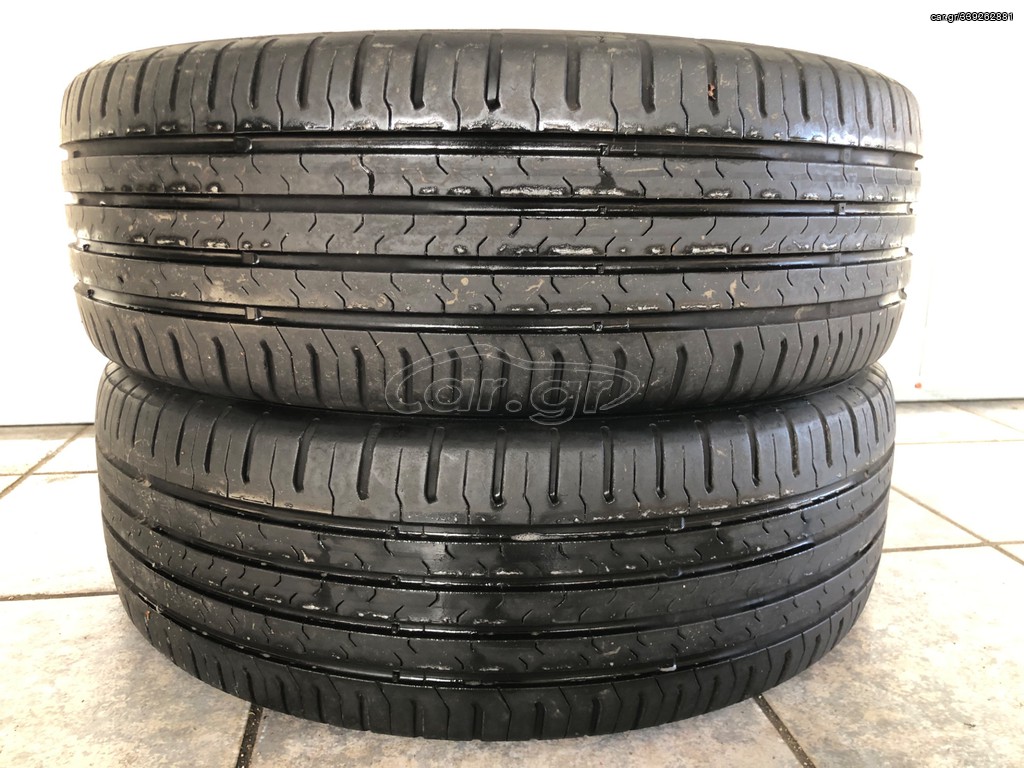 2 CONTINENTAL CONTI ECO CONTACT 5  215/60/17 DOT2018 ΣΕ ΠΑΡΑ ΠΟΛΥ ΚΑΛΗ ΚΑΤΑΣΤΑΣΗ