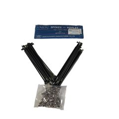 ΑΚΤΙΝΕΣ ΤΡΟΧΟΥ 160mm 10G ΜΑΥΡΕΣ ΣΕΤ UNION