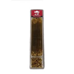 ΑΚΤΙΝΕΣ ΤΡΟΧΟΥ 182mm 9G ΧΡΥΣΕΣ ΜΕ ΧΡΥΣΑ ΚΑΨΟΥΛΙΑ ΕΝΙΣΧΥΜΕΝΕΣ 3,6mm ΣΕΤ RCB