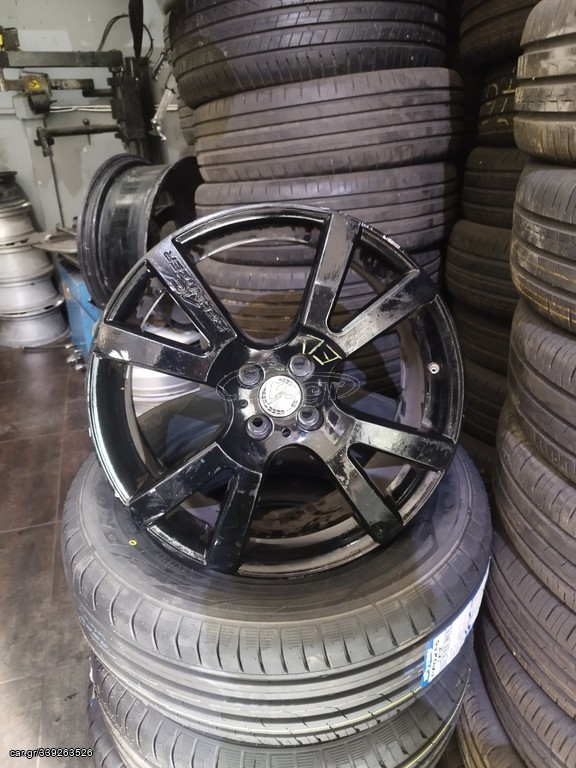 ΖΑΝΤΟΛΑΣΤΙΧΑ 18" 4X100 SCHNITZER ΜΕ ΕΛΑΣΤΙΚΑ 205/45/18 (4 ΤΕΜ.) PIRELLI ***TYRES-SHOP ΠΑΡΑΔΕΙΣΗΣ***