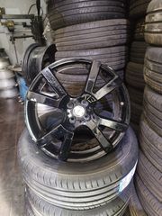 ΖΑΝΤΟΛΑΣΤΙΧΑ 18" 4X100 SCHNITZER ΜΕ ΕΛΑΣΤΙΚΑ 205/45/18 (4 ΤΕΜ.) PIRELLI ***TYRES-SHOP ΠΑΡΑΔΕΙΣΗΣ***