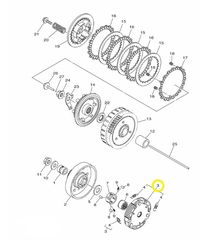 Σιαγώνες Φυγοκεντρικού Yamaha Crypton-S (B7E) 2018-2020 1FPE66201000