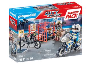 Playmobil - Starter Pack Police (71381) / Toys