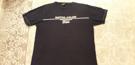 Nautica μπλε t-shirt medium