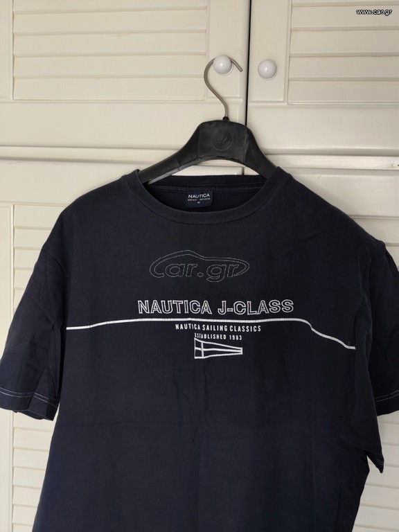 Nautica μπλε t-shirt medium