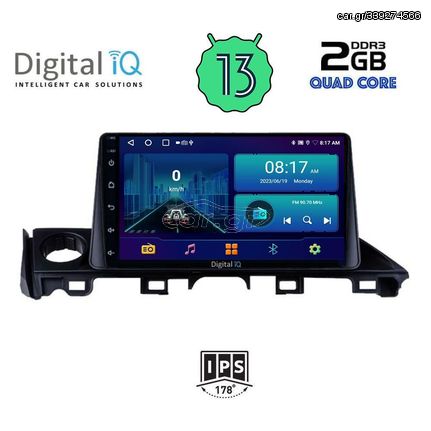 DIGITAL IQ BXB 1379_GPS (9inc) MULTIMEDIA TABLET for MAZDA 6 mod. 2017-2020 | Pancarshop